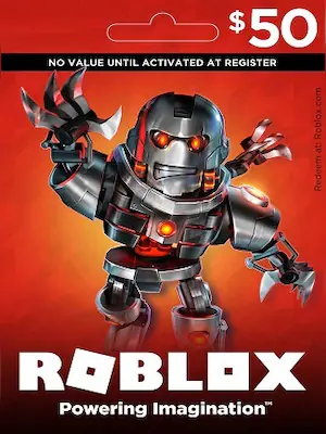 Карта пополнения Roblox 50 Долларов фото
