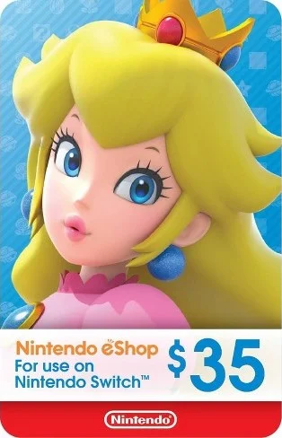 Карта пополнения Nintendo Eshop 35$ (США) фото
