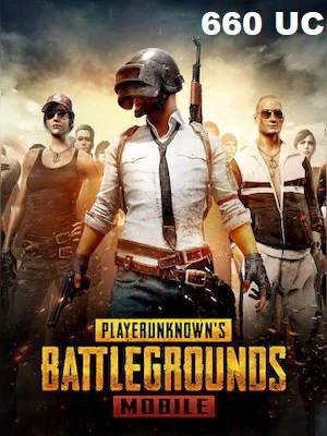 Карта пополнения PUBG 660 UC Global фото