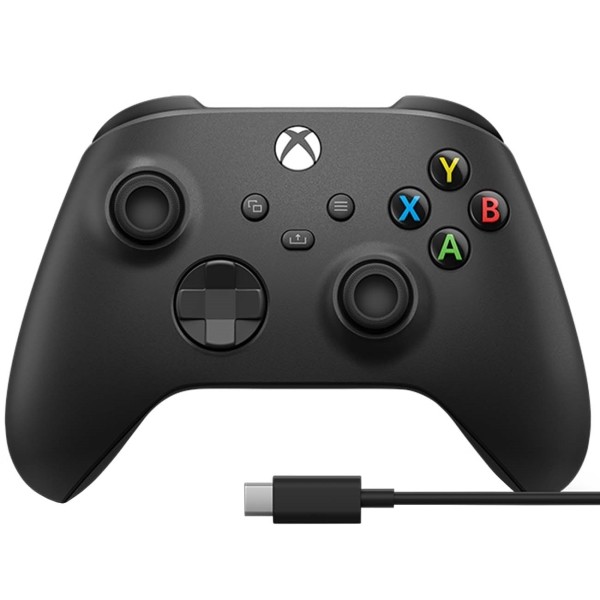 Геймпад Microsoft Xbox Series X + кабель usb type-c картинка
