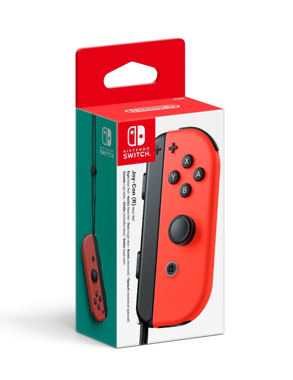 Геймпад Joy-Con правый (неоновый красный) (Switch) картинка