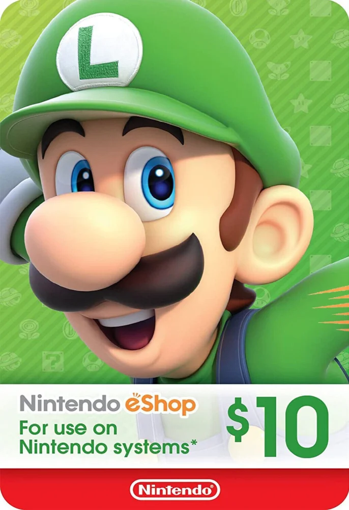 Карта пополнения Nintendo Eshop 10$ (США) фото