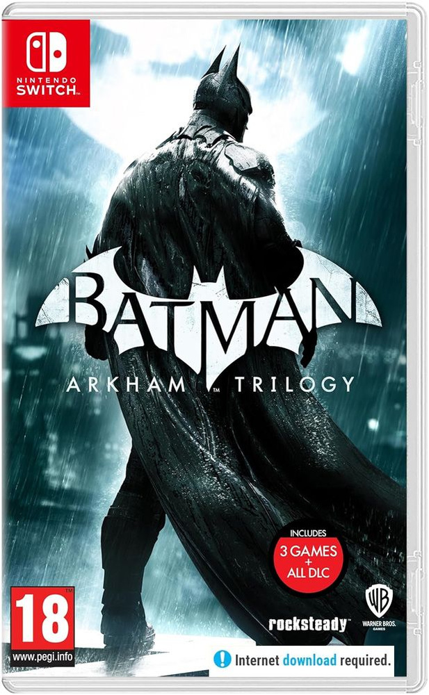 Batman: Arkham Trilogy (Switch) фото