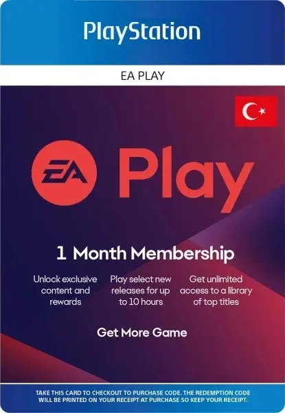 PlayStation EA Play 1 месяц Турция (активация сотрудником) фото