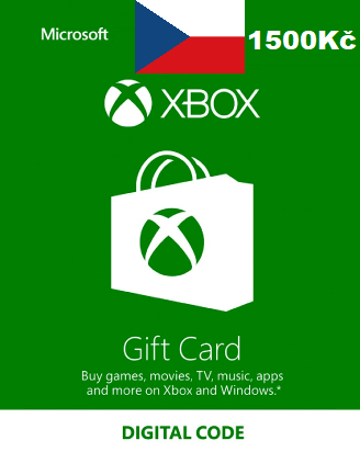 Пополнение кошелька Xbox Live 1500 Чешских крон фото
