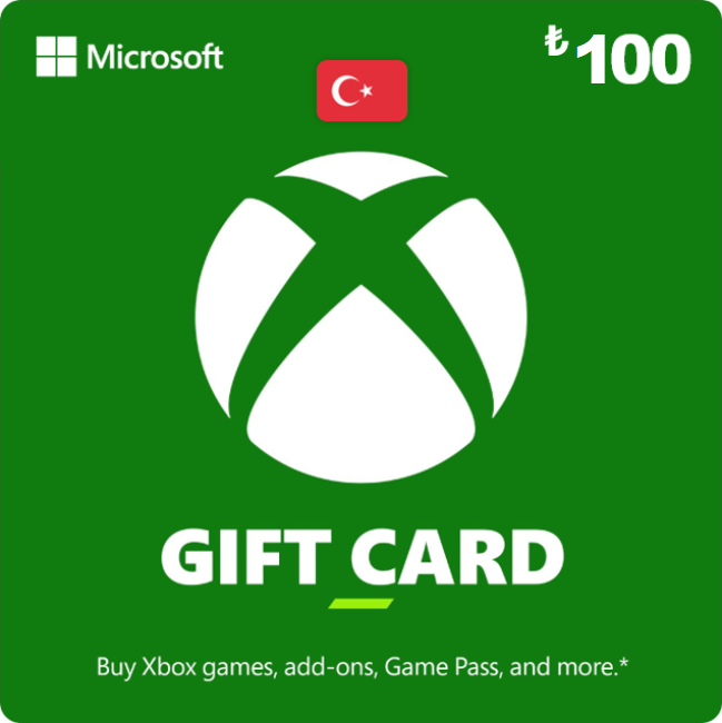 Пополнение кошелька Xbox Live 100 Лир (активация сотрудником) фото