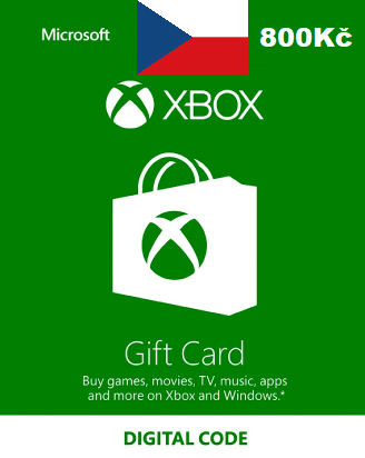 Пополнение кошелька Xbox Live 800 Чешских крон фото