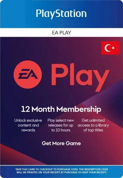 PlayStation EA Play 12 месяцев Турция (активация сотрудником) фото