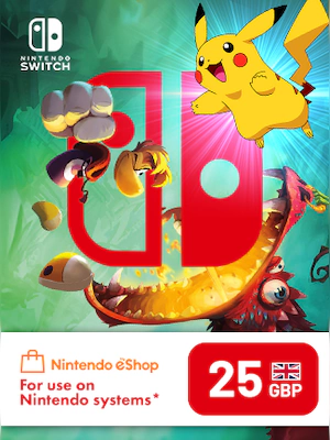 Карта пополнения Nintendo Eshop 25 Фунтов (Великобритания) фото