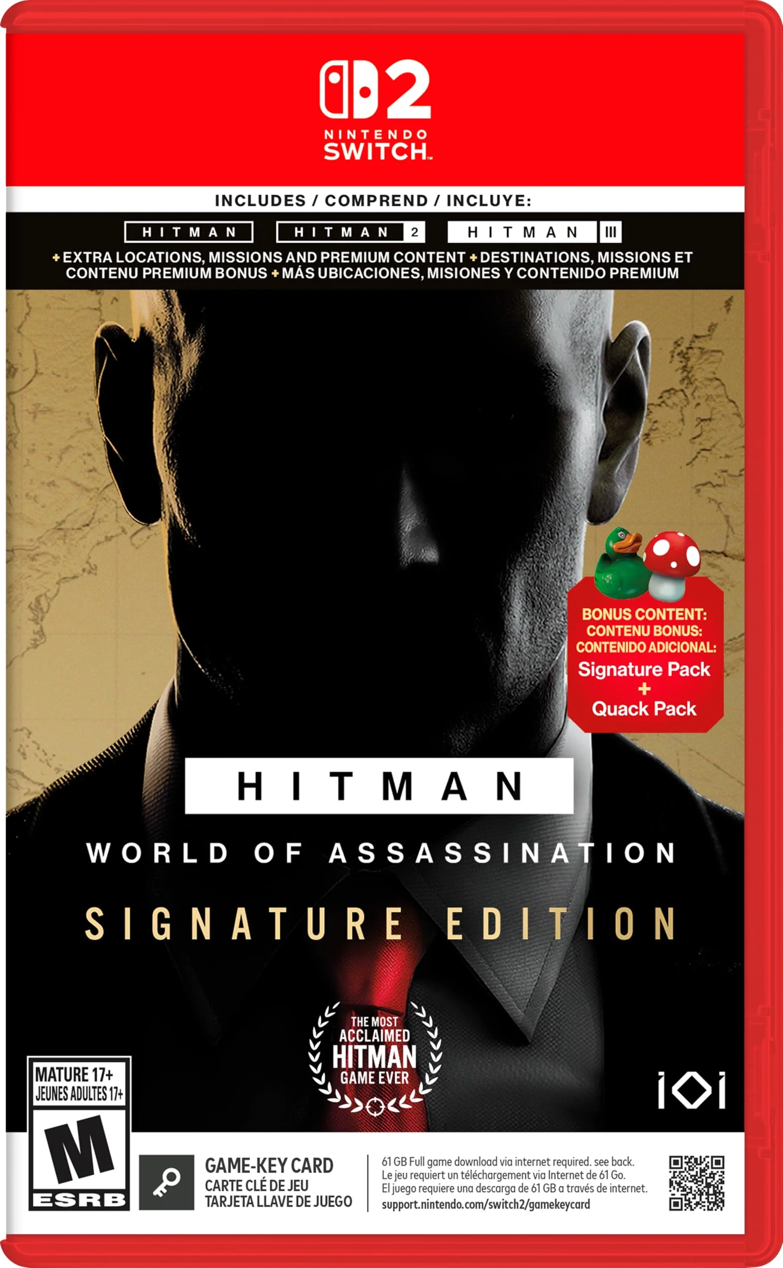 Hitman World of Assassination - Signature Edition (Switch 2) фото