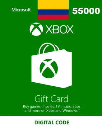 Пополнение кошелька Xbox Live 55000 Колумбийских песо фото