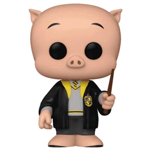 Фигурка Funko POP! WB100 Looney Tunes Porky Pig Hufflepuff NYCC23 (Exc) (1337) 71211 картинка