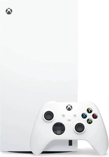 Игровая приставка Xbox Series X – вид спереди