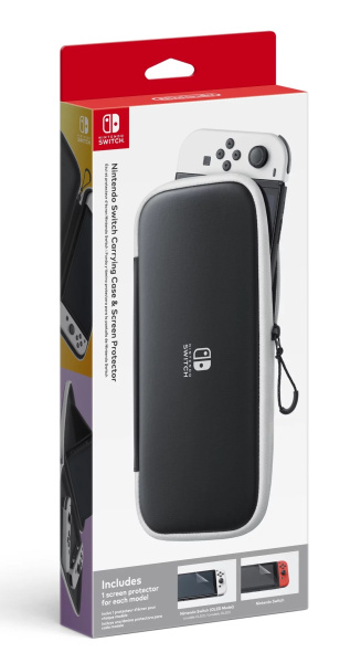 Чехол и защитная плёнка для Nintendo Switch - OLED-модель картинка