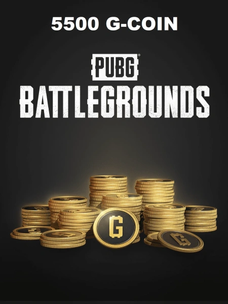Карта пополнения PUBG 5500 G-COIN фото