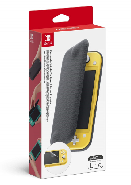 Чехол с крышкой и защитная пленка для Nintendo Switch Lite картинка