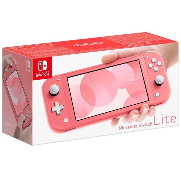 Игровая приставка Nintendo Switch Lite (кораллово-розовый) картинка