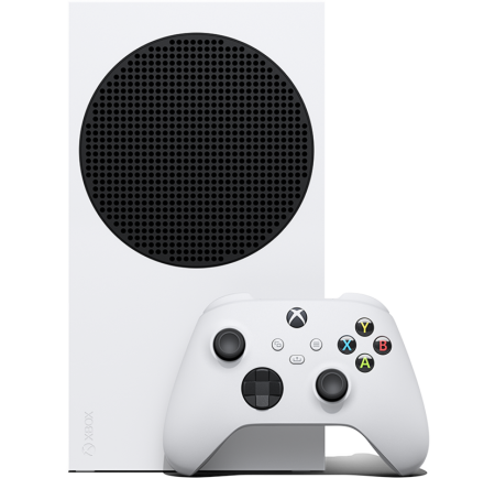 Игровая приставка Xbox Series S – вид спереди