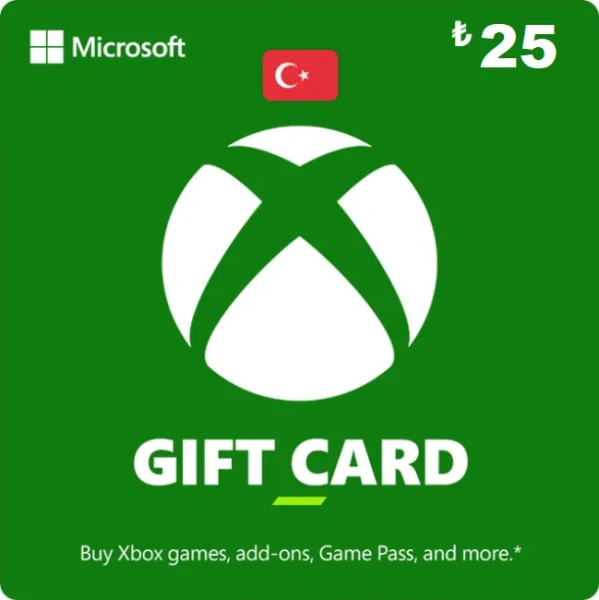 Пополнение кошелька Xbox Live 25 Лир фото