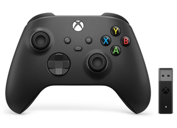 Геймпад Microsoft Xbox Series X + беспроводной адаптер картинка