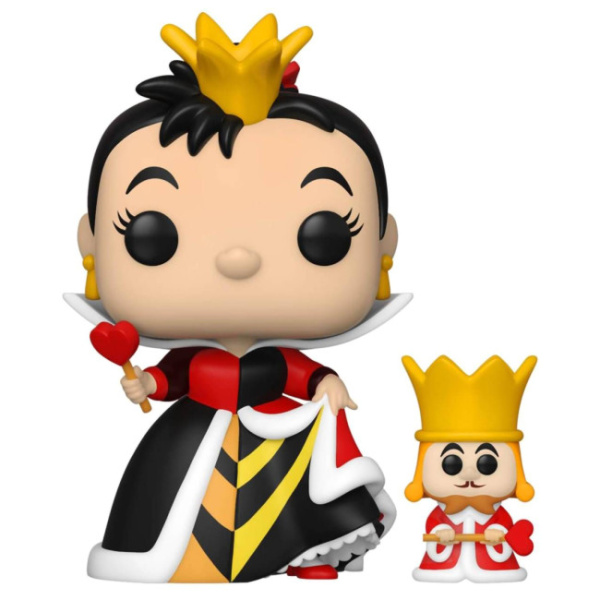 Фигурка Funko POP! Disney Alice in Wonderland 70th Queen Of Hearts With King (1063) 55740 картинка