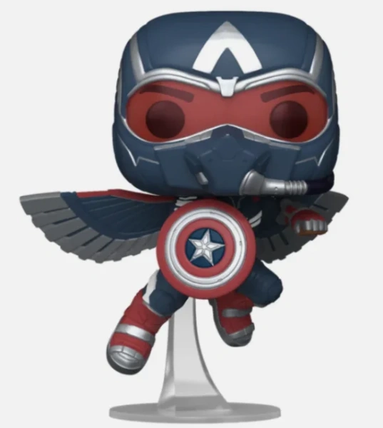 Фигурка Funko POP! Marvel Captain America Brave New World Collector Corps (1369) картинка