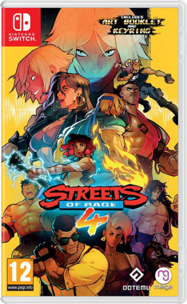 Streets Of Rage 4 + Art Booklet & Keyring (Switch) фото