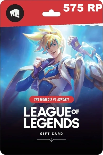 Карта пополнения League of Legends 575 RP (Турция) фото
