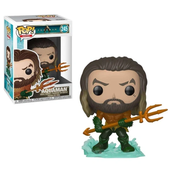 Фигурка Funko POP! Heroes DC Aquaman Arthur Curry in Hero Suit (245) 31177 картинка